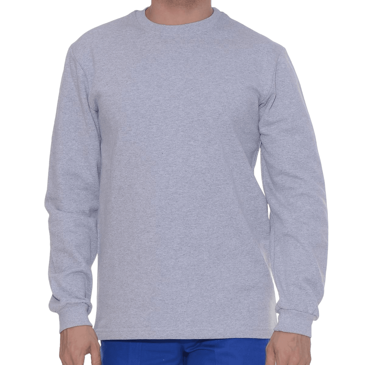 0 Yaka Sweatshirt Baskısız