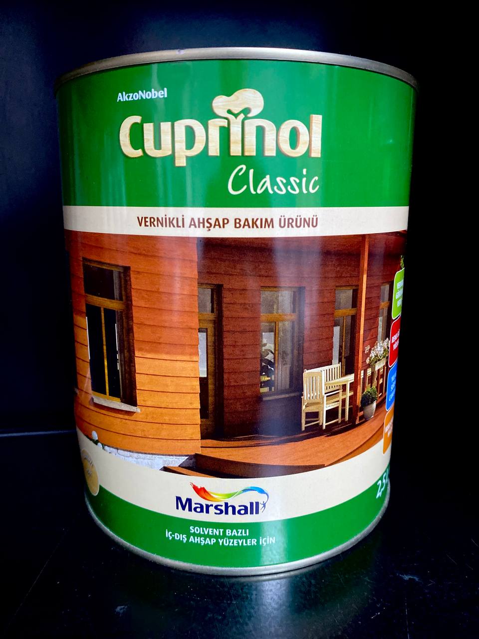 MARSHALL CUPRİNOL VERNİKLİ AHŞAP BAKIM ÜRÜNÜ