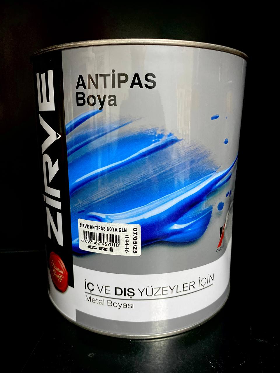 ZİRVE ANTİPAS BOYA GRİ