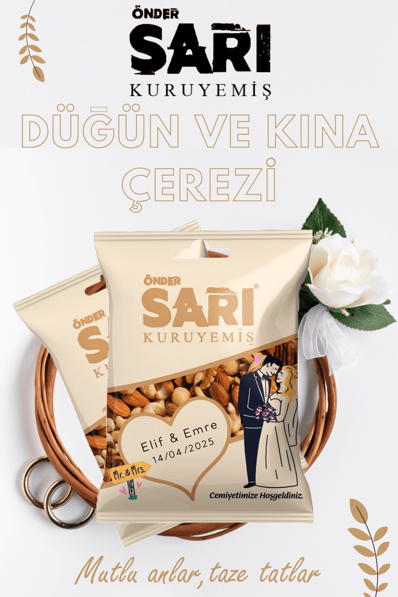 Kına Çerezi 40 gr - 50 adet