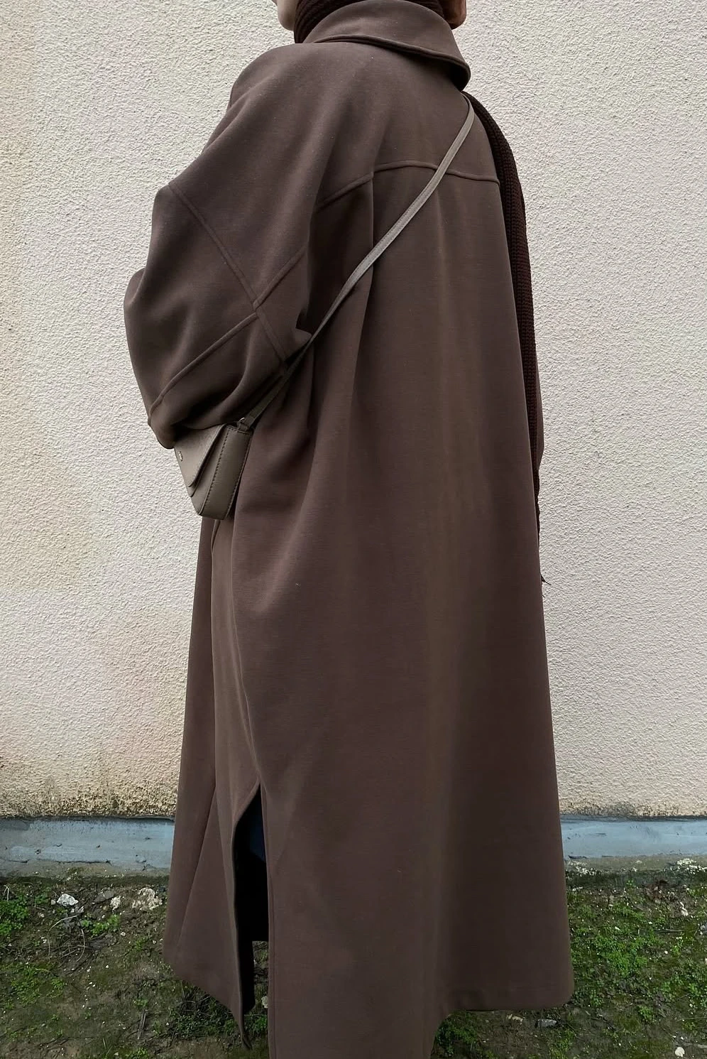 Kahverengi kaşe kaban main variant image