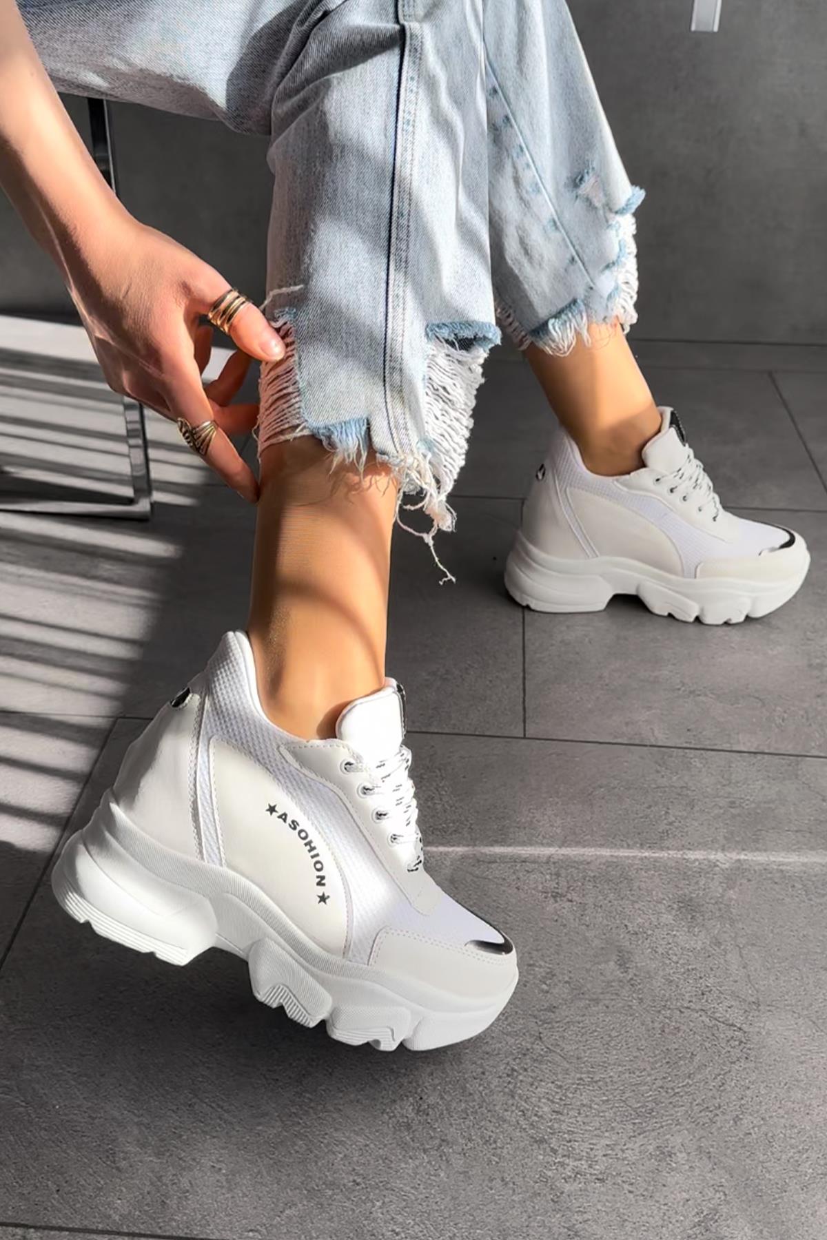 Modanizm Edu Gizli Topuklu Spor Ayakkabı