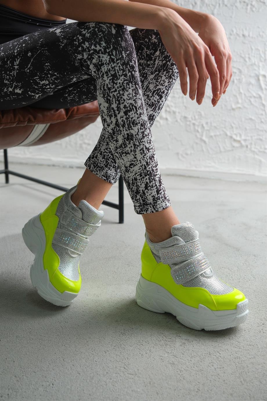 Modanizm Luci Gizli Topuklu Spor Ayakkabı