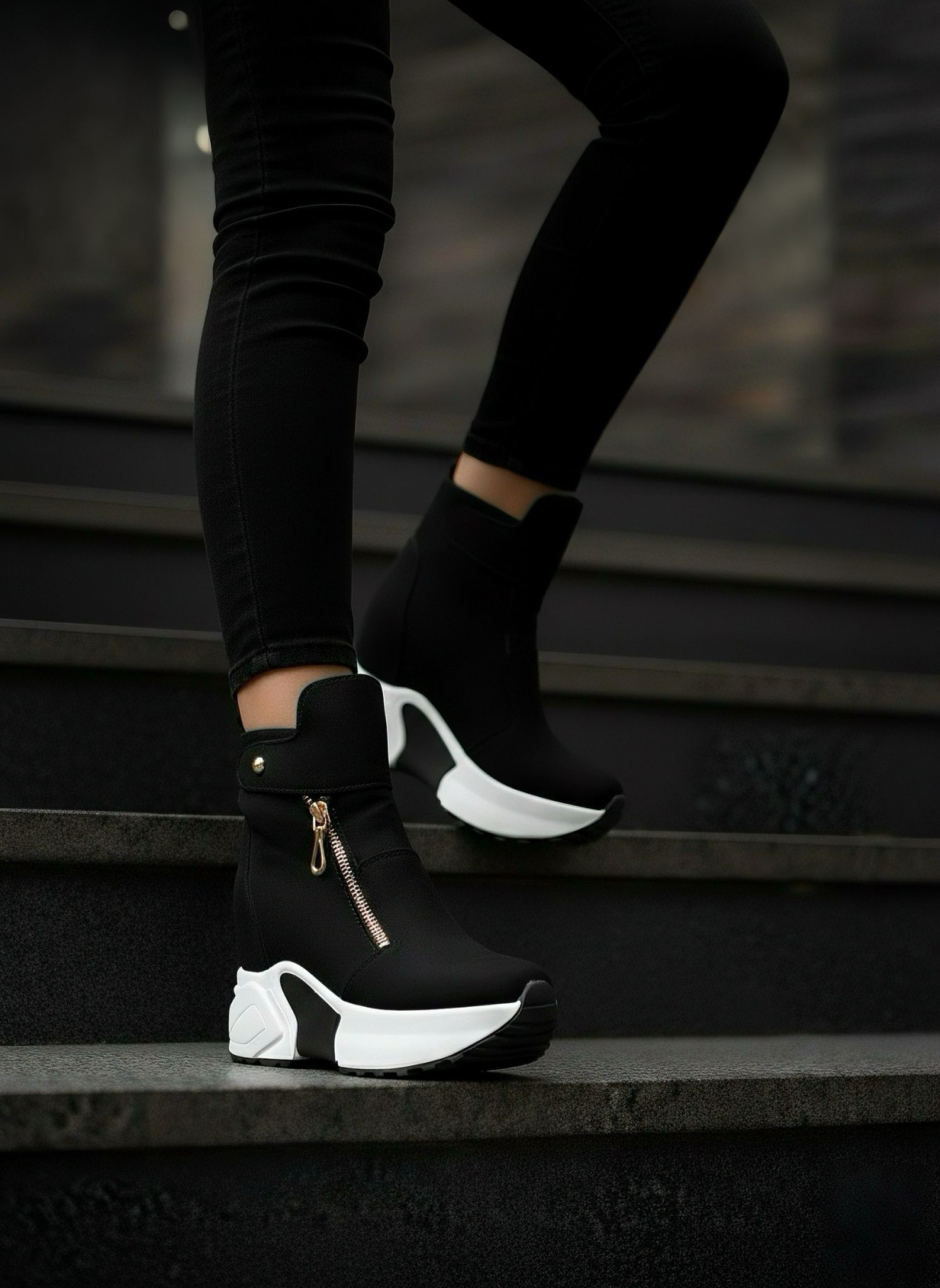 Corviah  Dolgu Topuklu Spor Bot