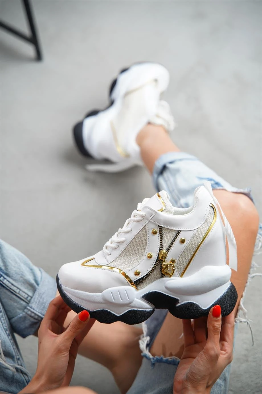 Modanizm Rucci Gizli Topuklu Spor Ayakkabı