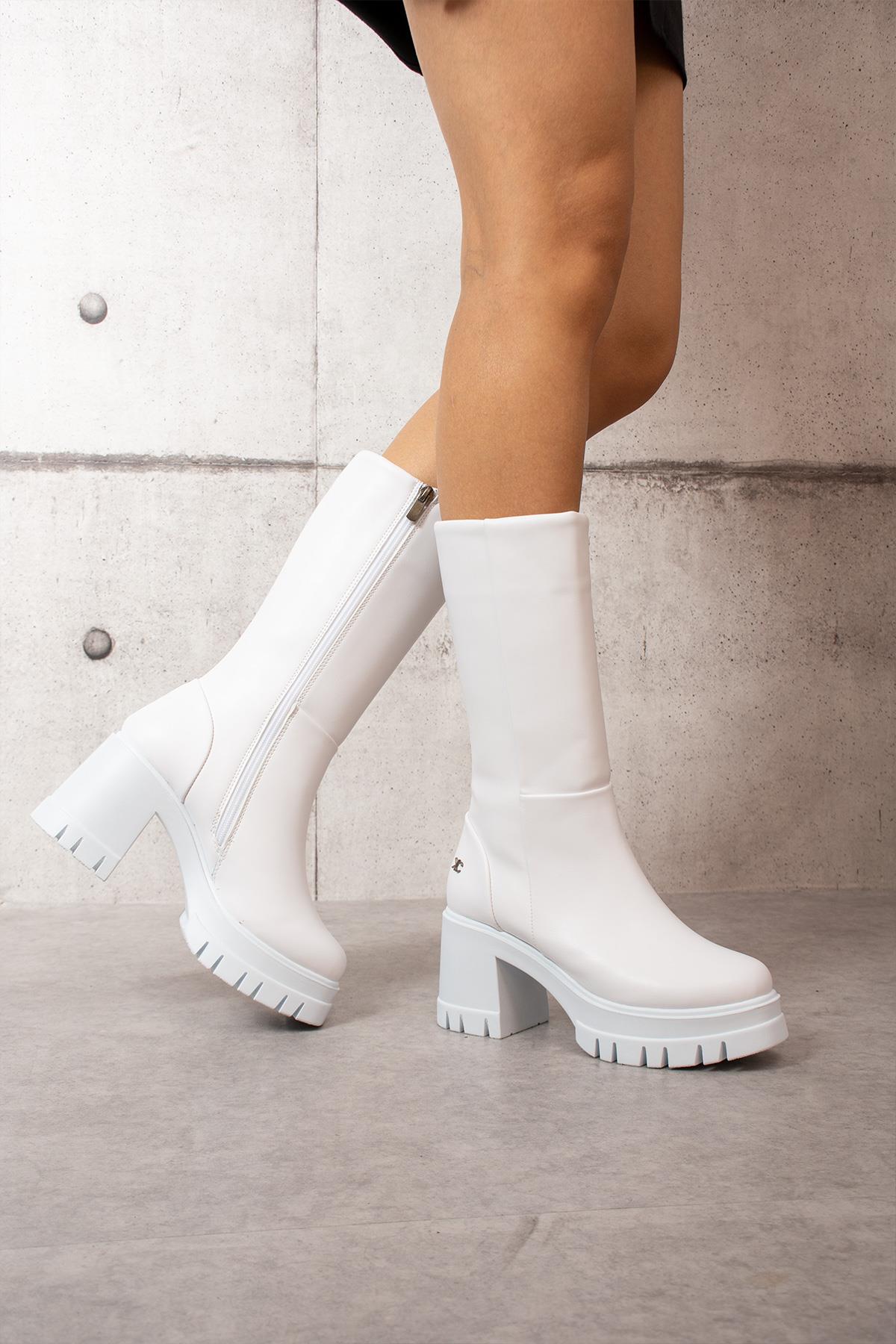 Modanizm Sereia Beyaz Çizme