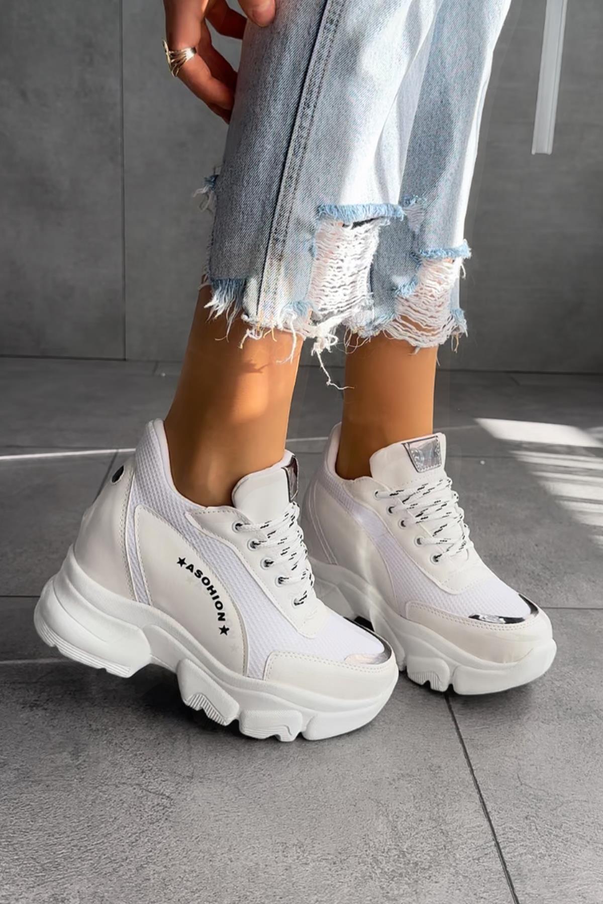 Modanizm Edu Gizli Topuklu Spor Ayakkabı