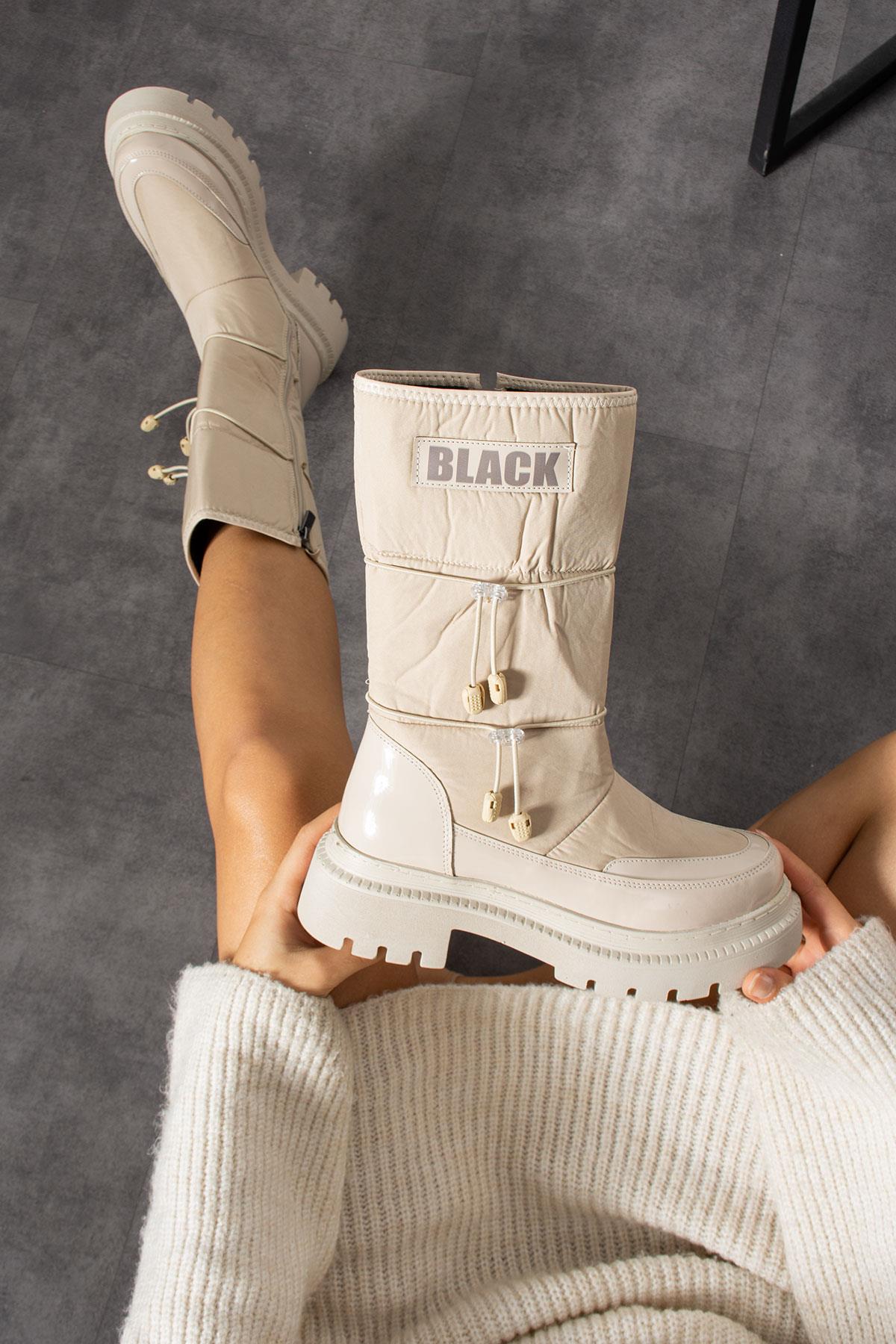 Modanizm Willow Krem Bot