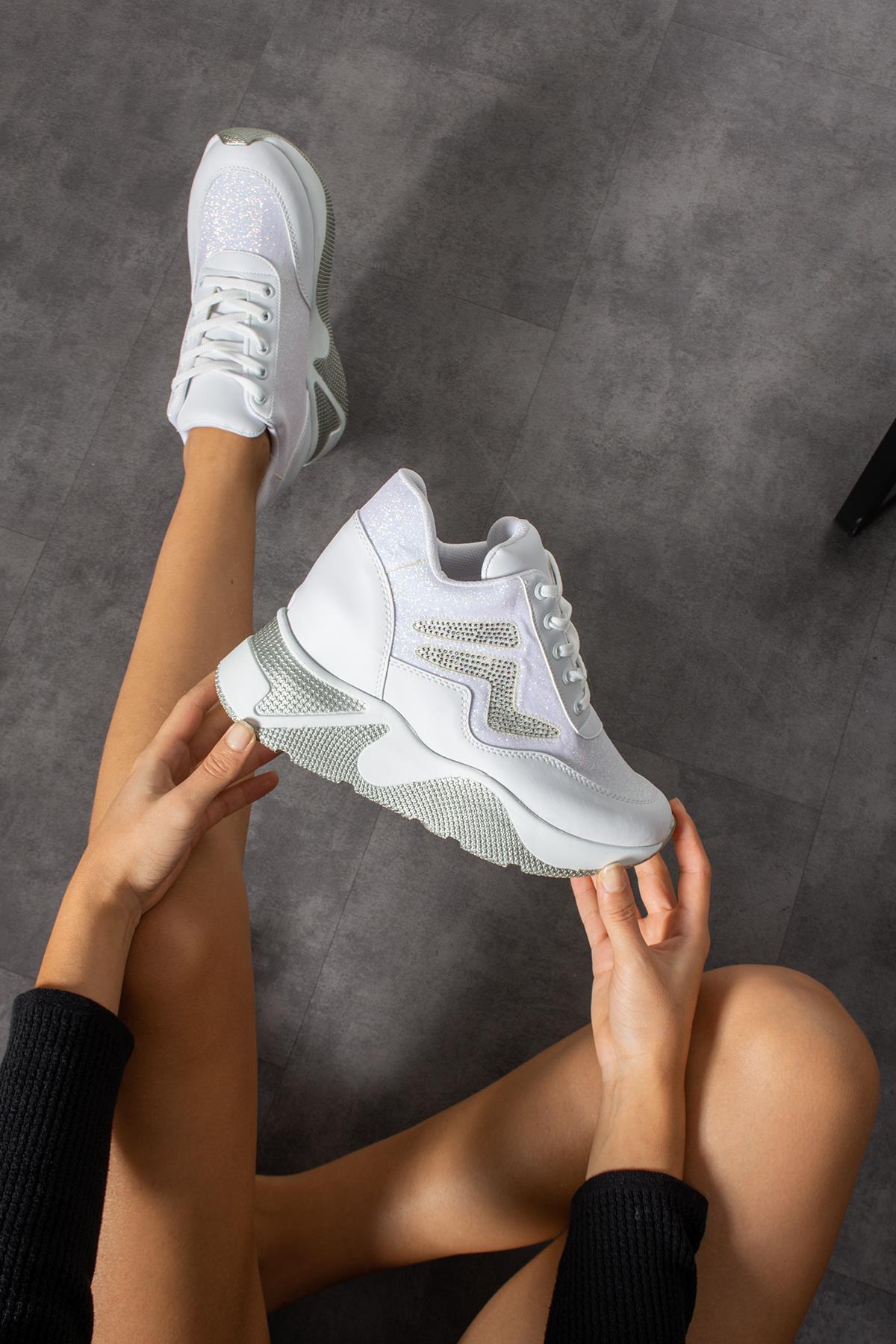 Modanizm Valua Beyaz Spor Ayakkabı