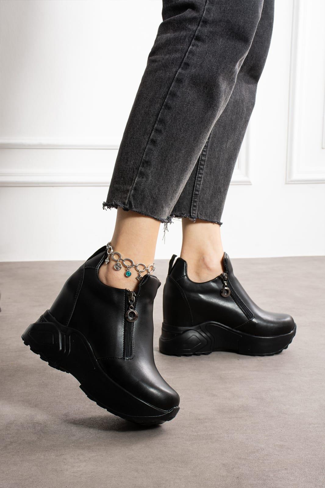 LALIA Siya Dolgu Spor Ayakkabı