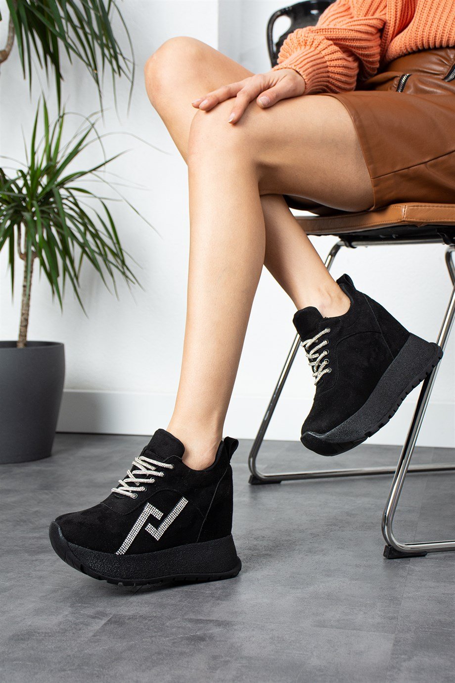 Modanizm Evelyn Gizli Topuklu Spor Ayakkabı