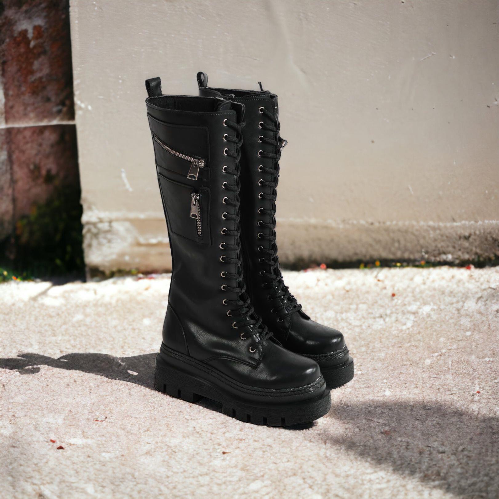 Modanizm Elsa Siyah Çizme