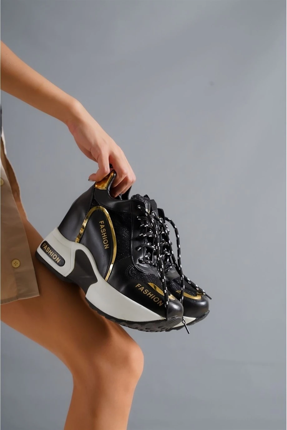 Jully Gizli Topuklu Spor Ayakkabı