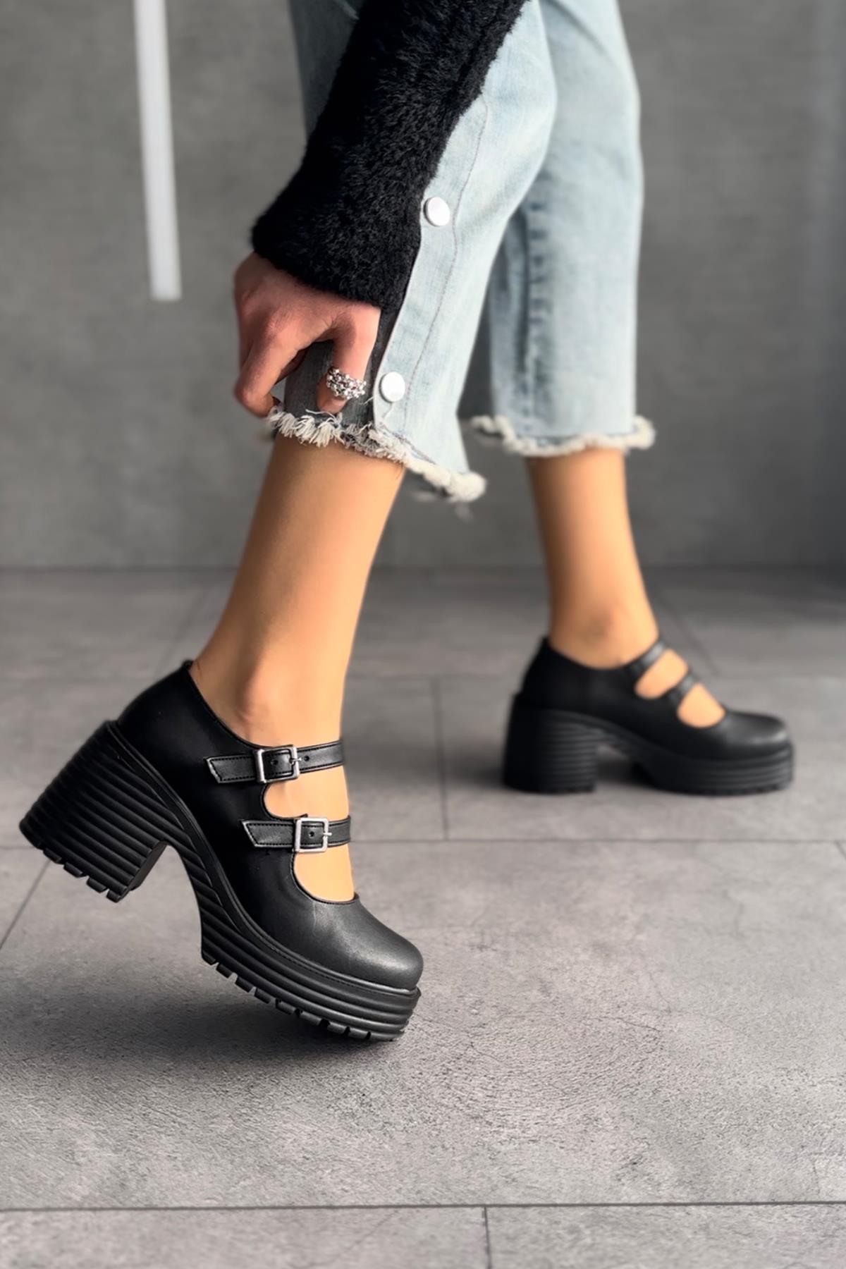 Modanizm Hell Topuklu Klasik Ayakkabı