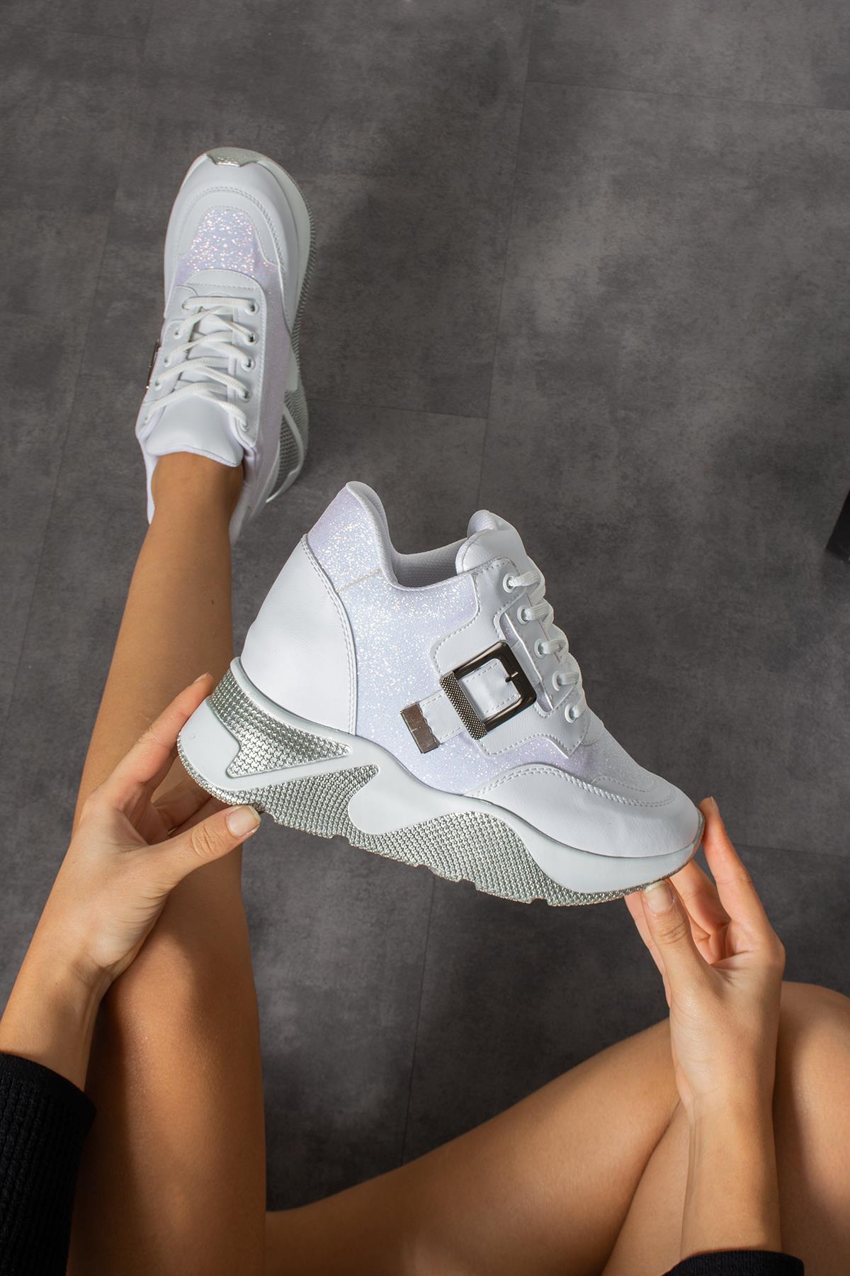 Modanizm Lycia Beyaz Spor Ayakkabı