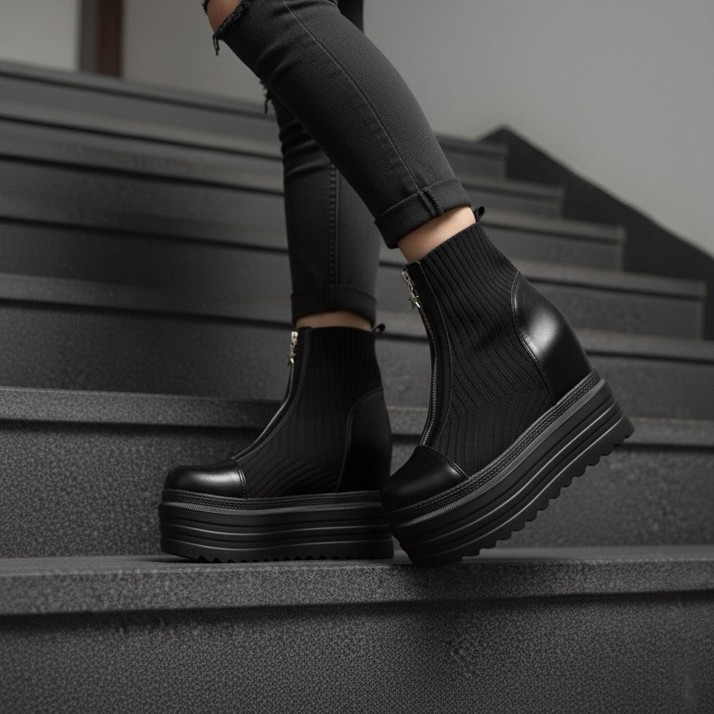 Thamara Dolgu Topuklu Spor Bot