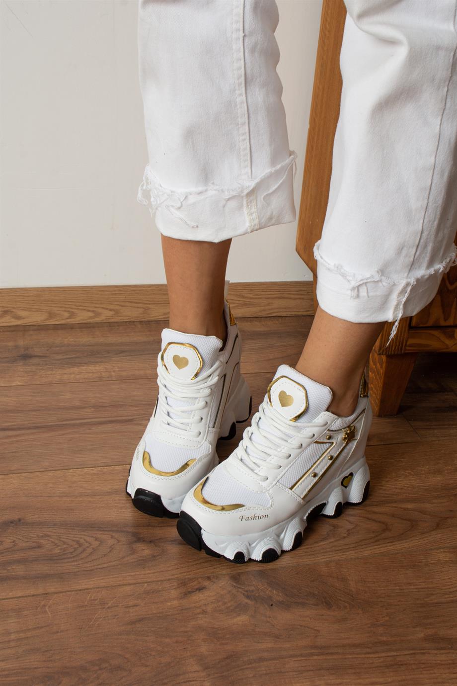 Modanizm Maddax Gizli Topuklu Spor Ayakkabı