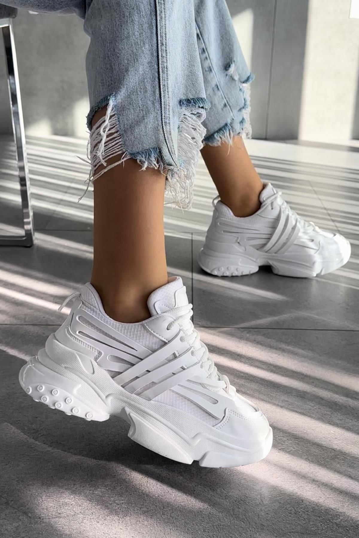 Modanizm Enna Beyaz Spor Ayakkabı