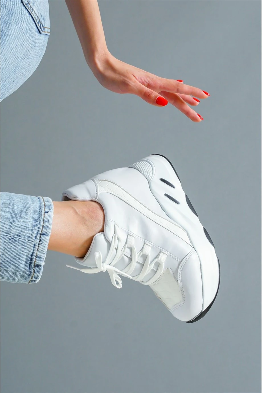 Pounty Gizli Topuklu Spor Ayakkabı