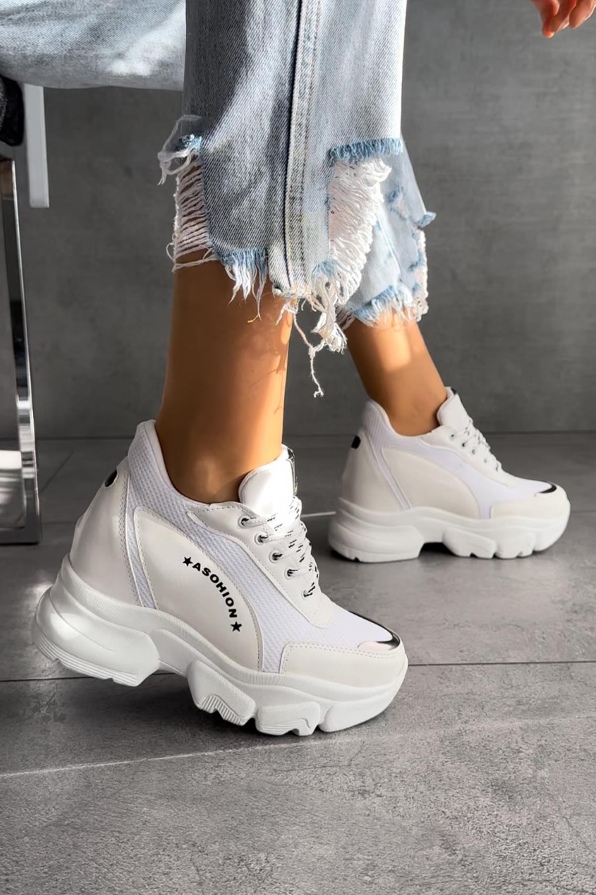 Modanizm Edu Gizli Topuklu Spor Ayakkabı