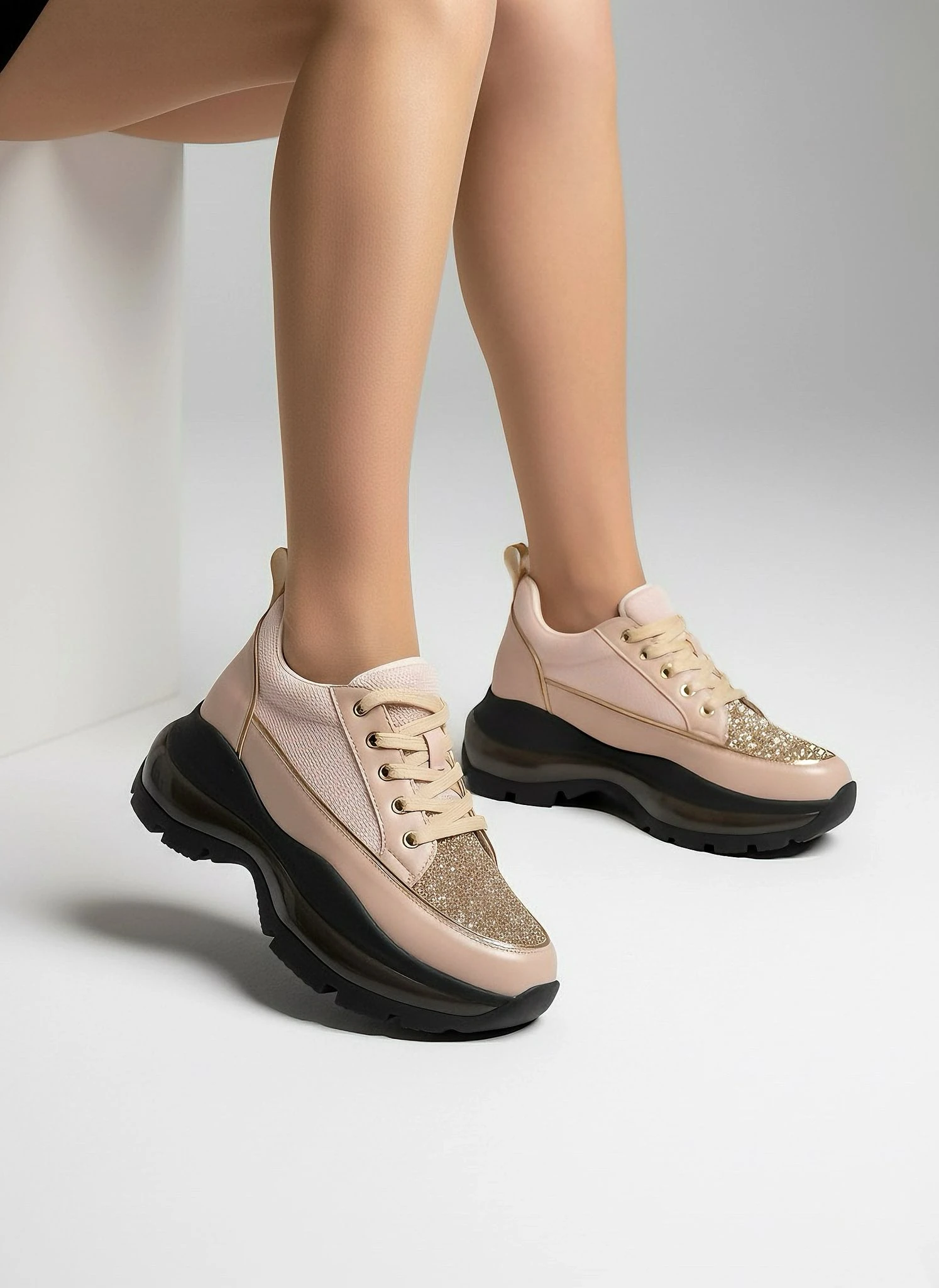 Modanizm Norviah Gizli Topuklu Spor Ayakkabı