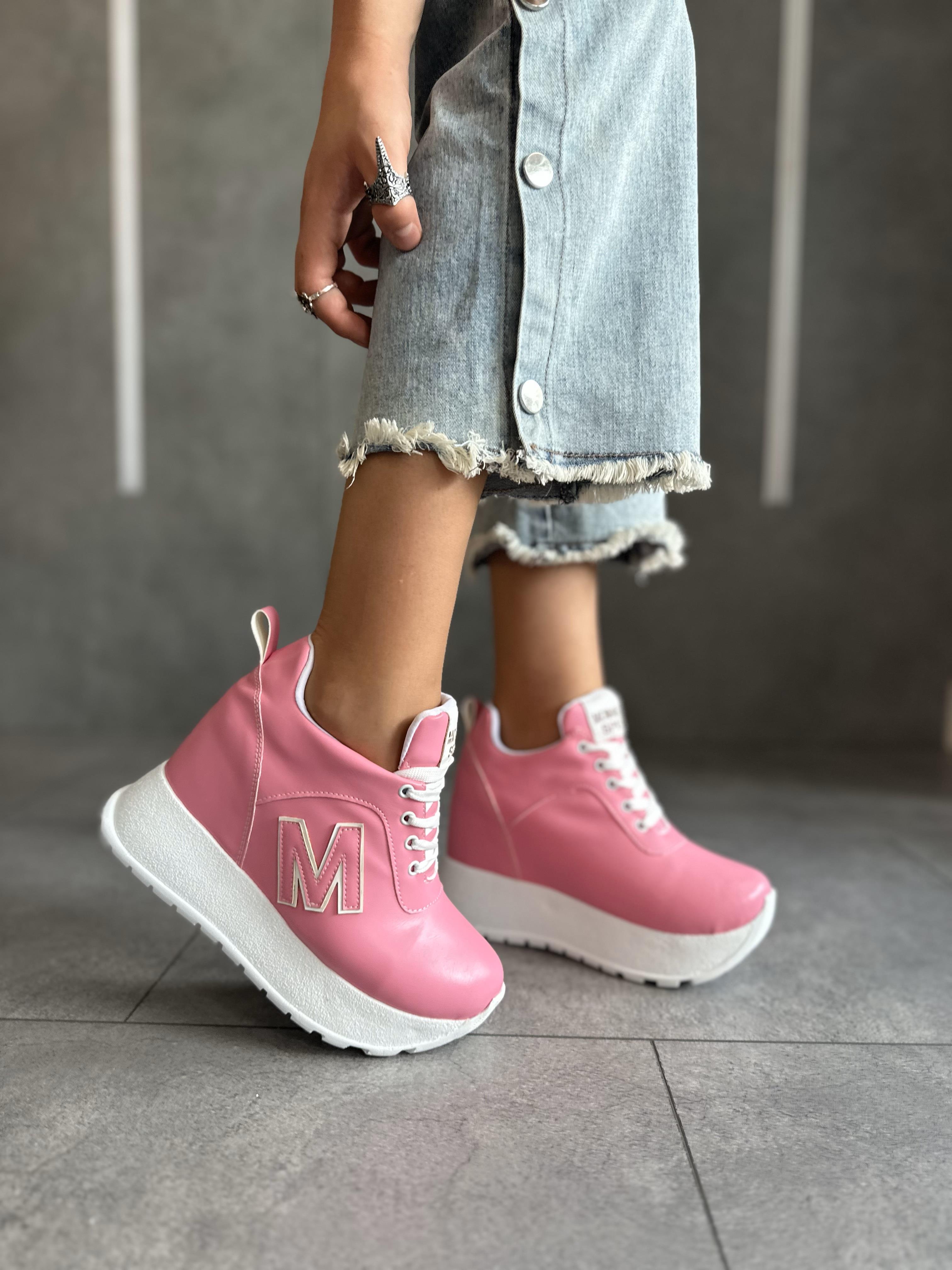 Modanizm Molly Pembe Dolgu Spor Ayakkabı