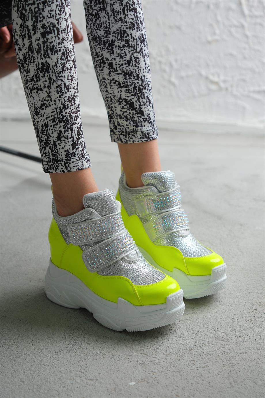 Modanizm Luci Gizli Topuklu Spor Ayakkabı