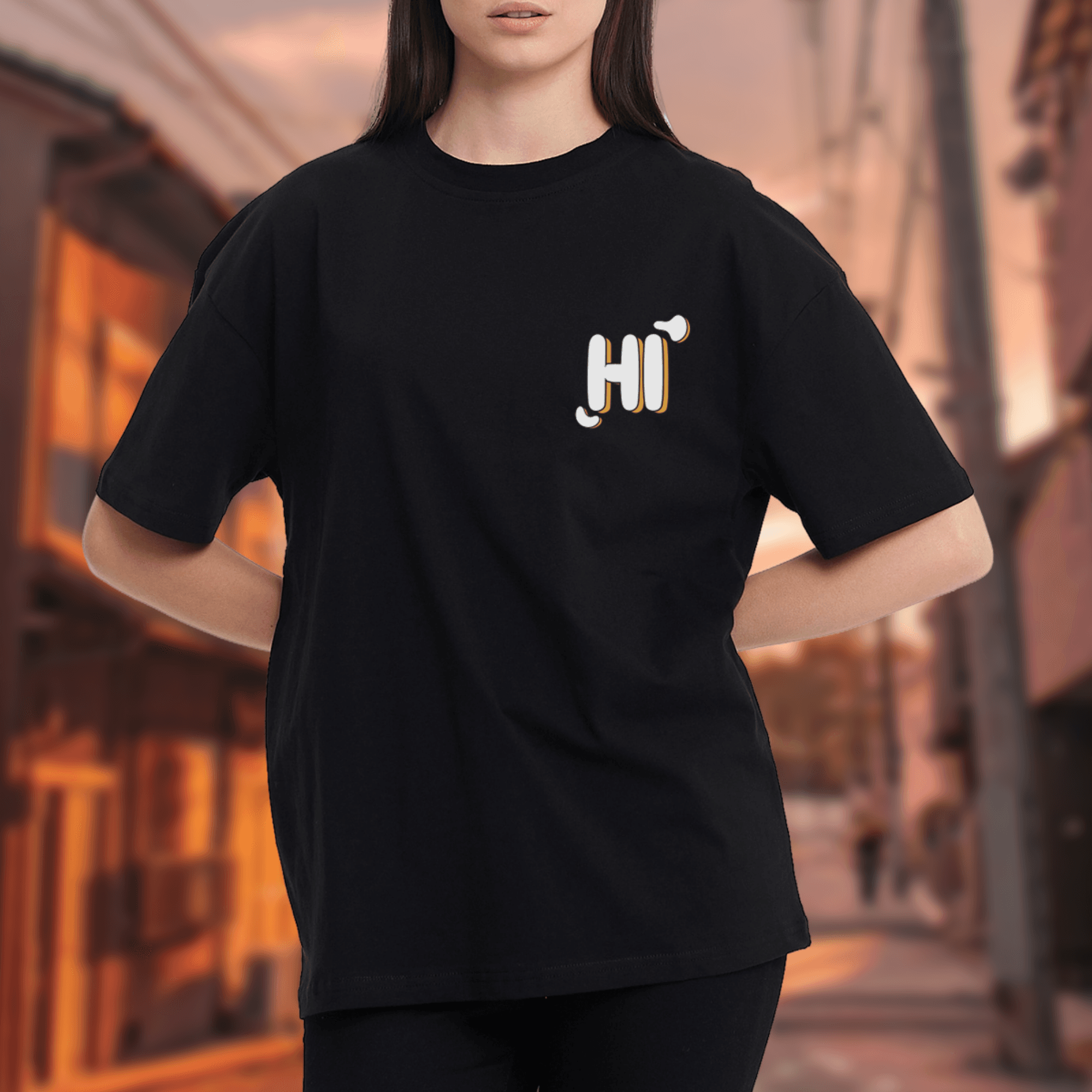 Hi Bubble Unisex Tişört