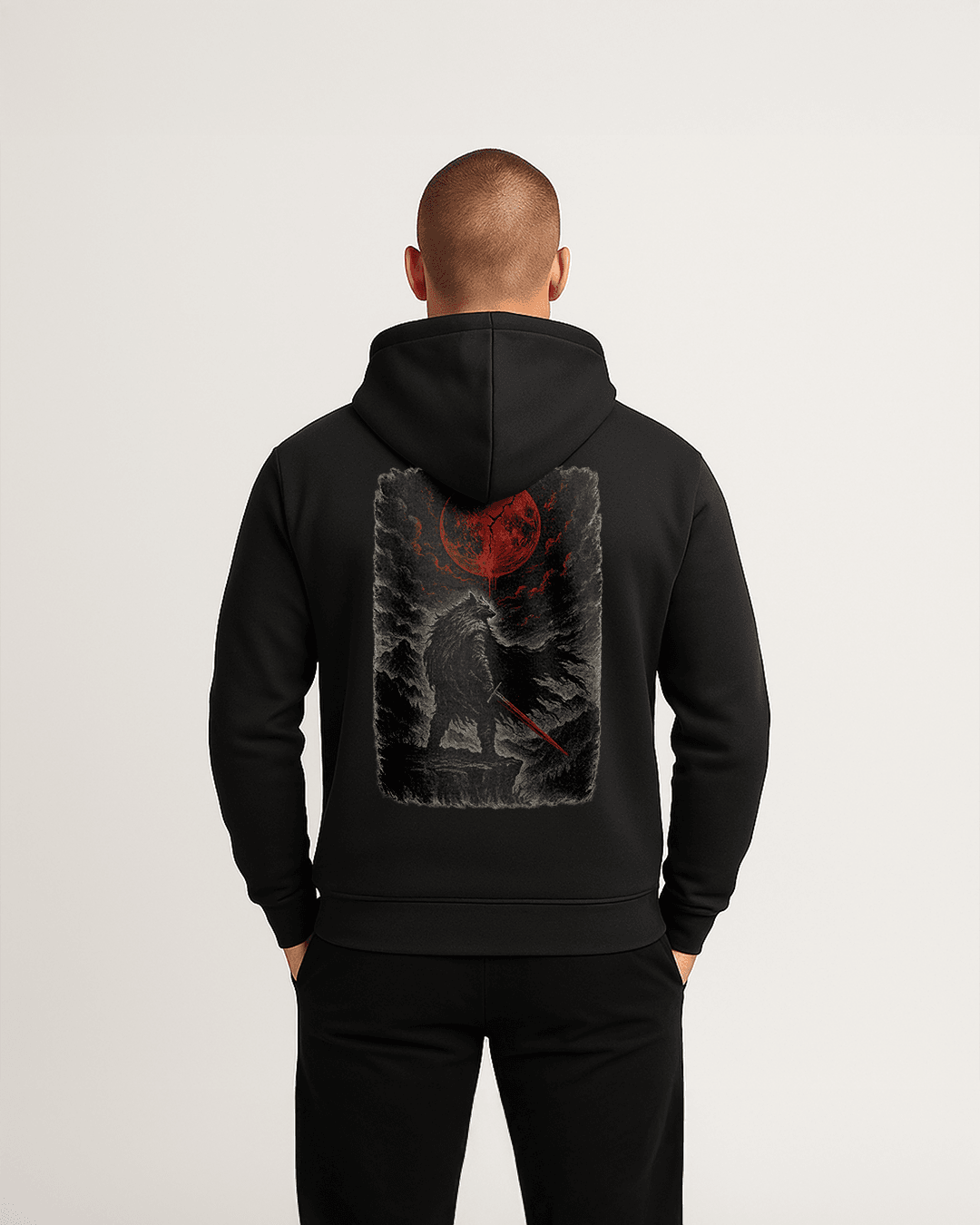 Kanlı Ay Unisex Hoodie