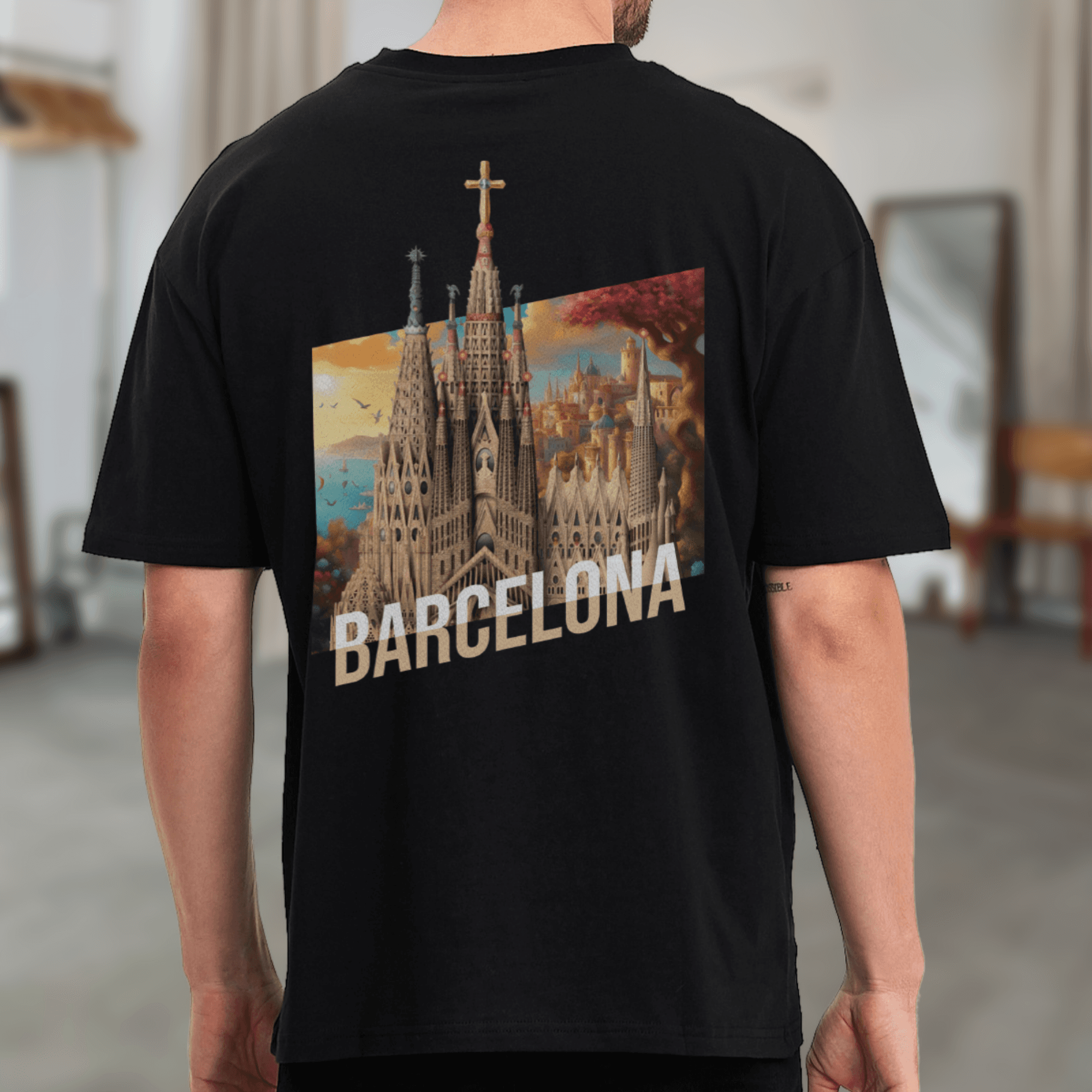 Barcelona Unisex Tişört