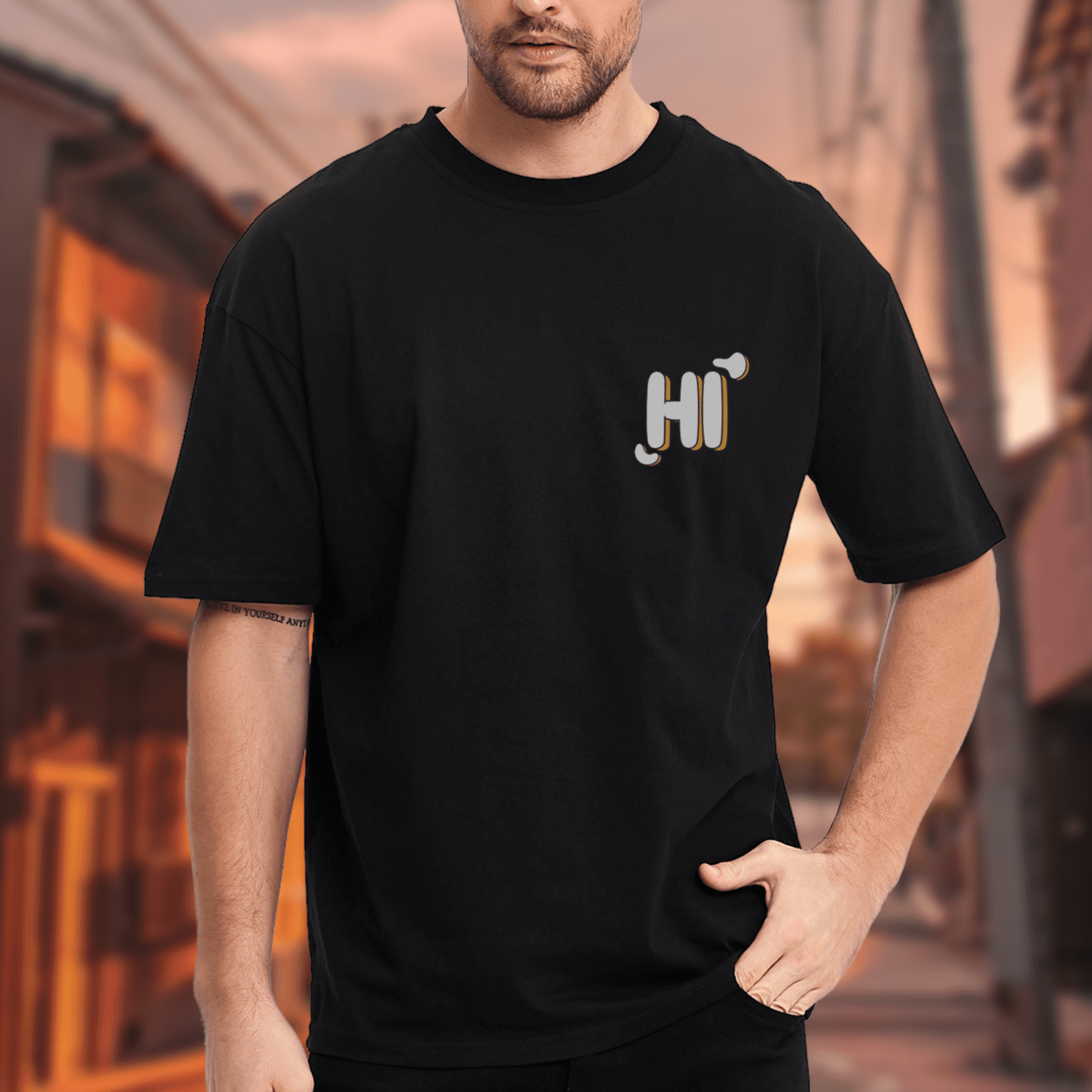 Hi Bubble Unisex Tişört