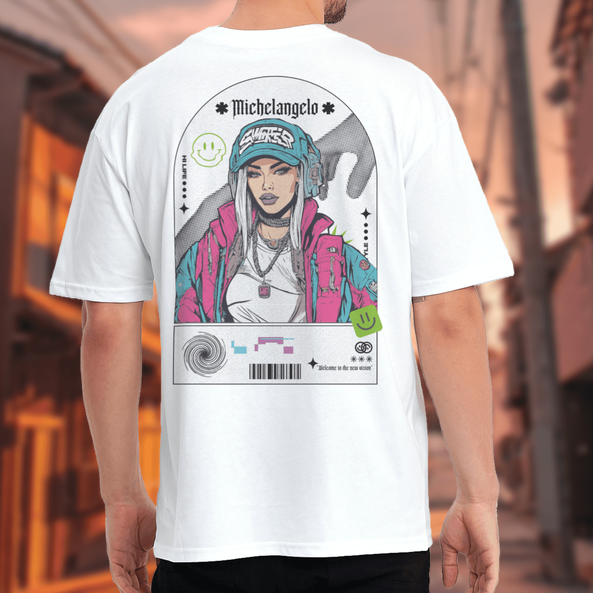 Michelangelo Unisex Tişört