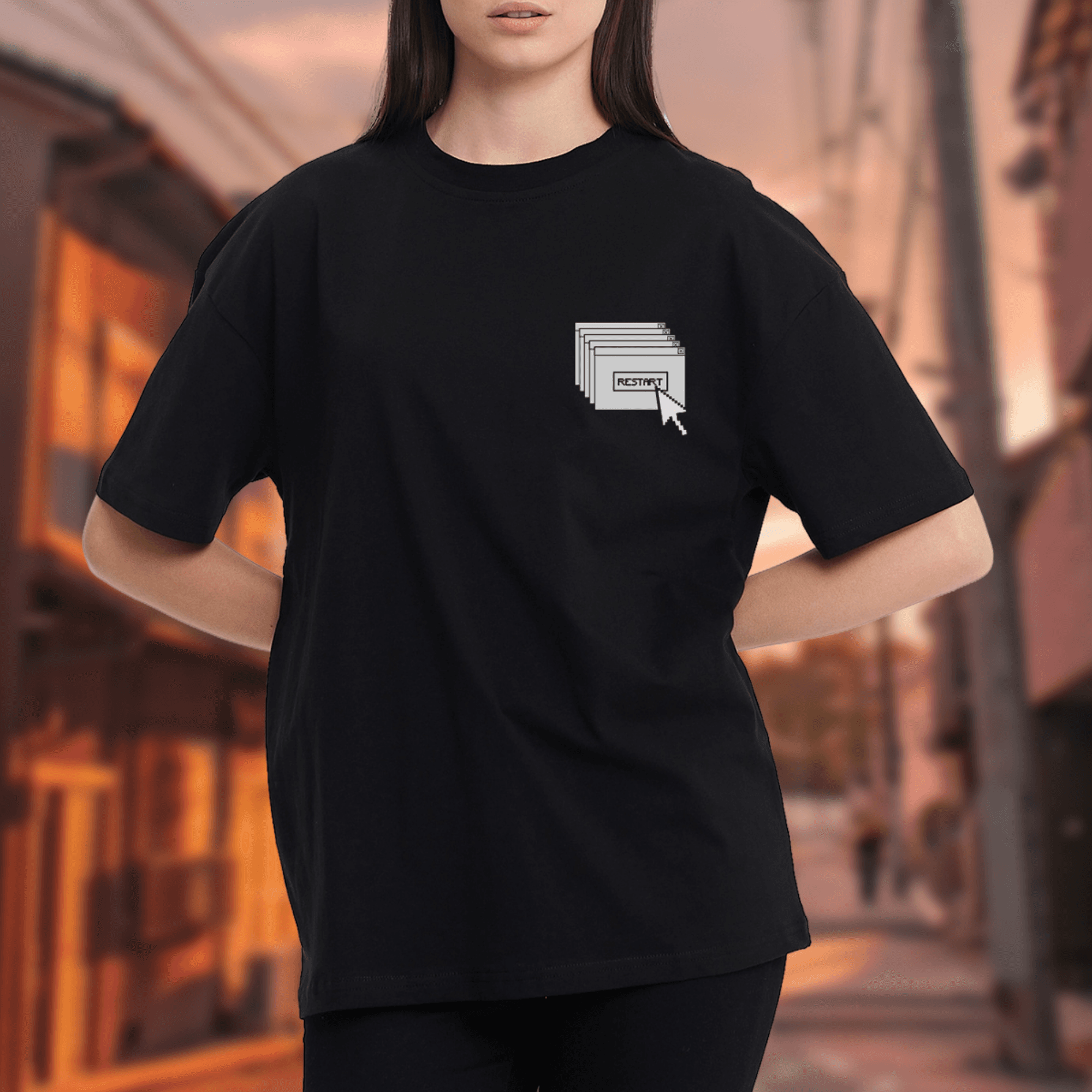 Restart Unisex Tişört