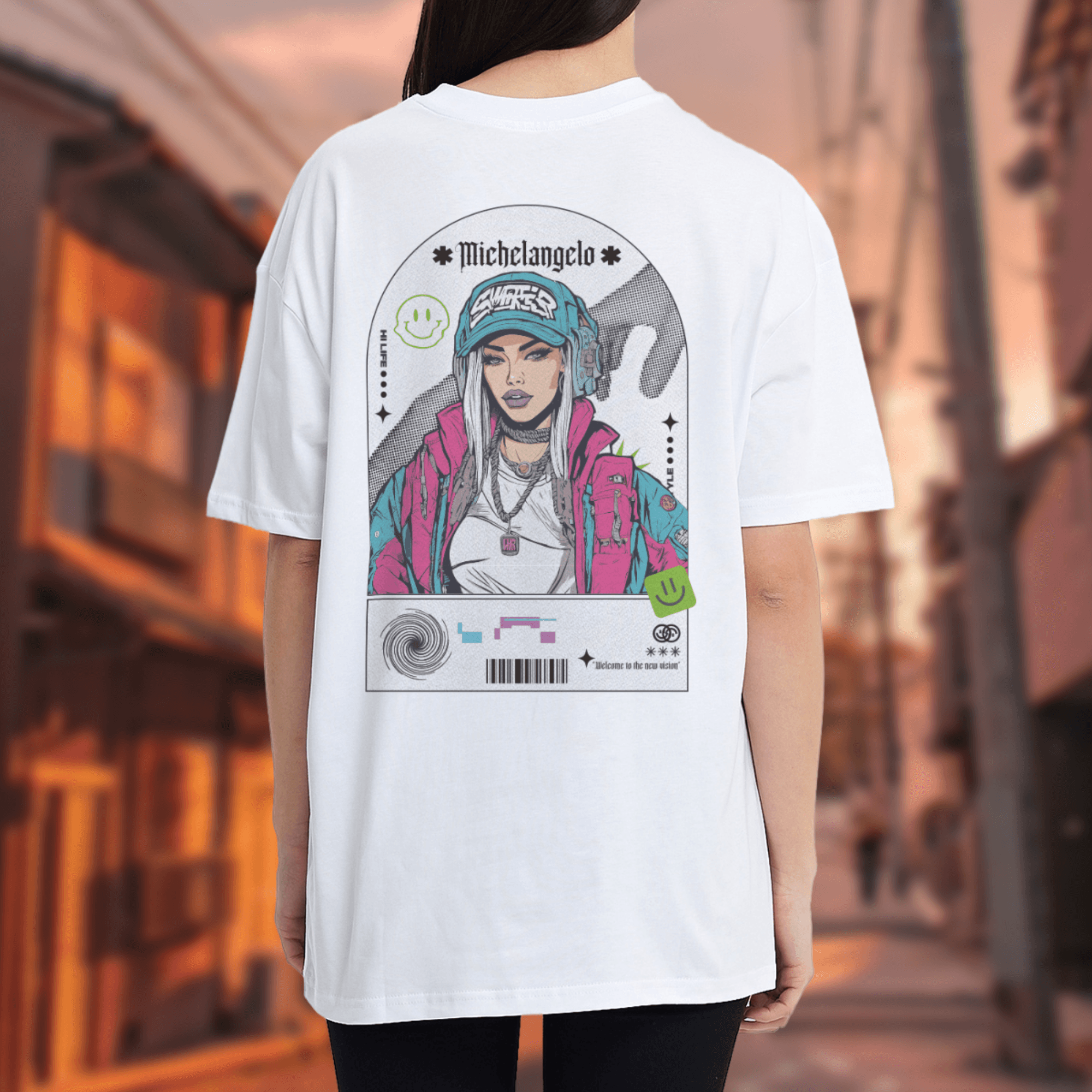 Michelangelo Unisex Tişört