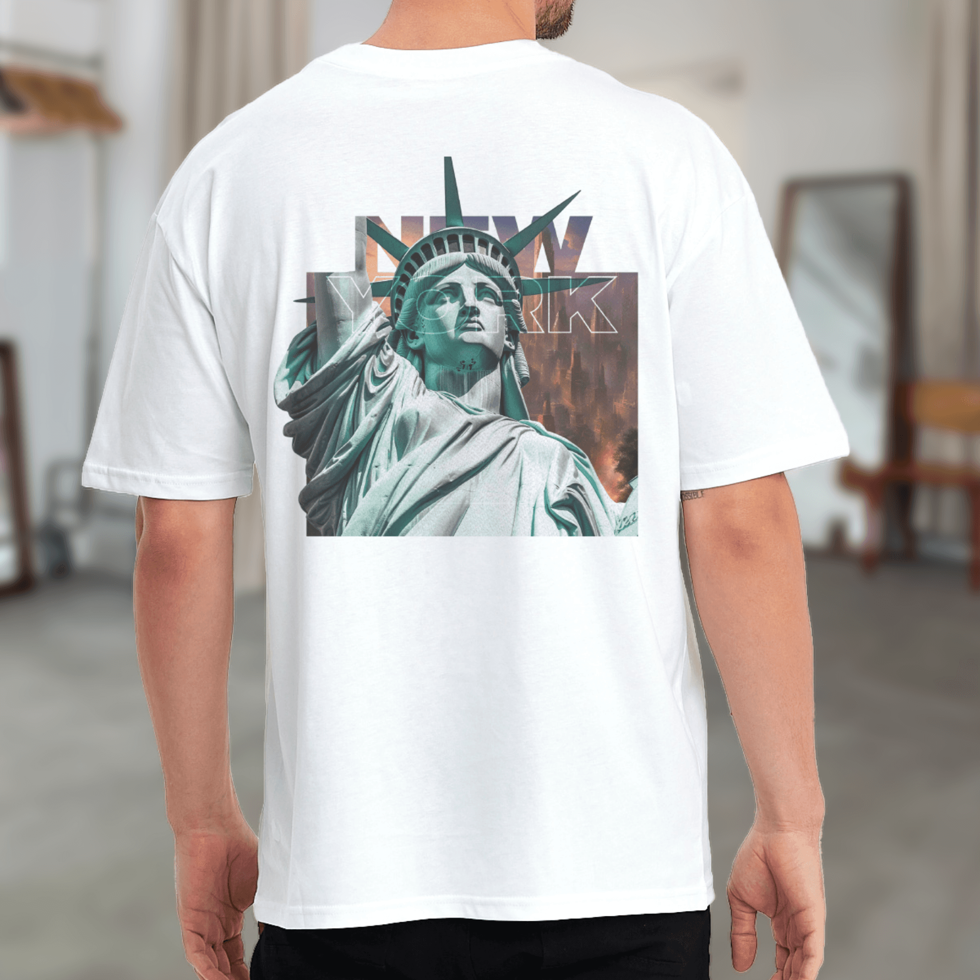 New York Unisex Tişört