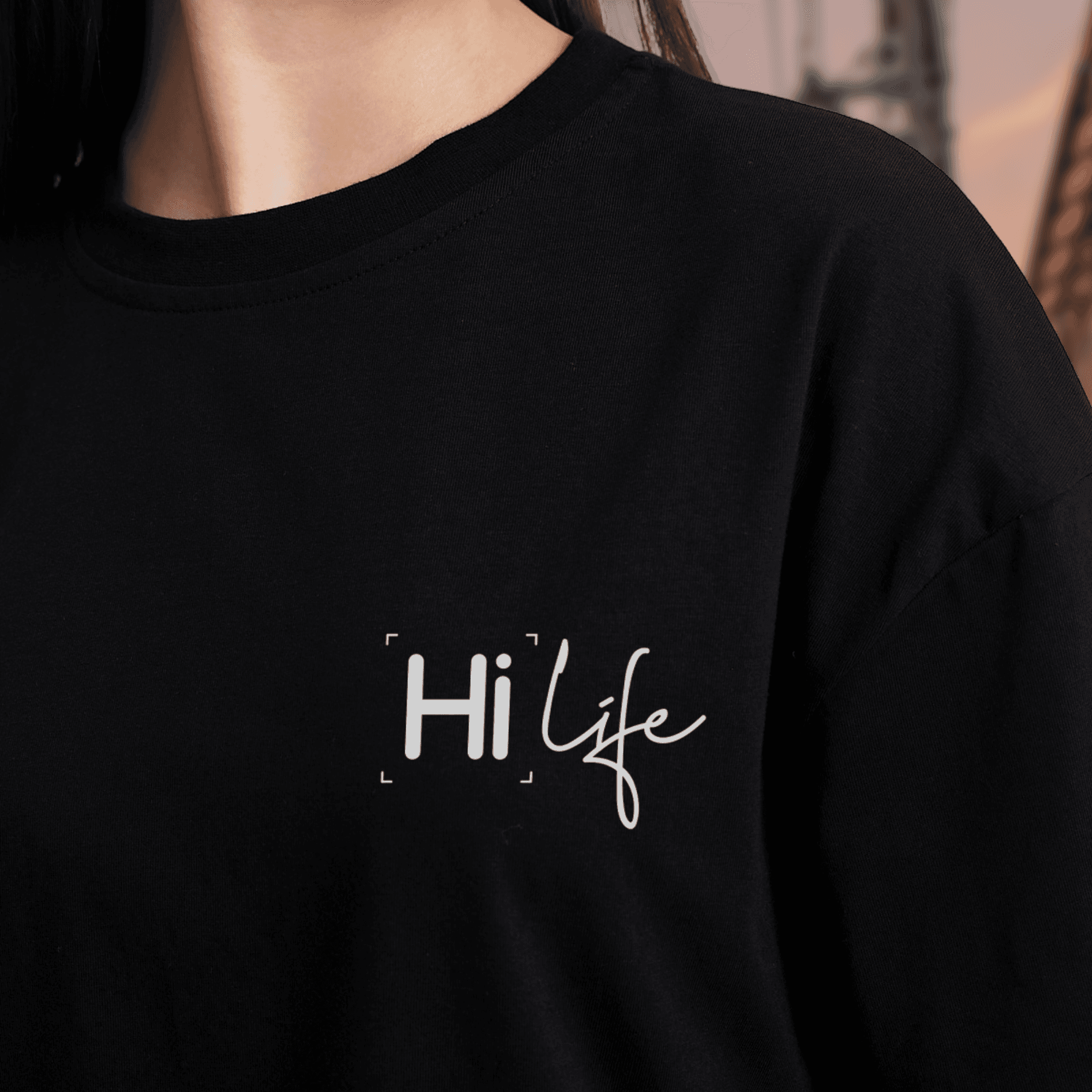 Hi Life Logo Unisex Tişört