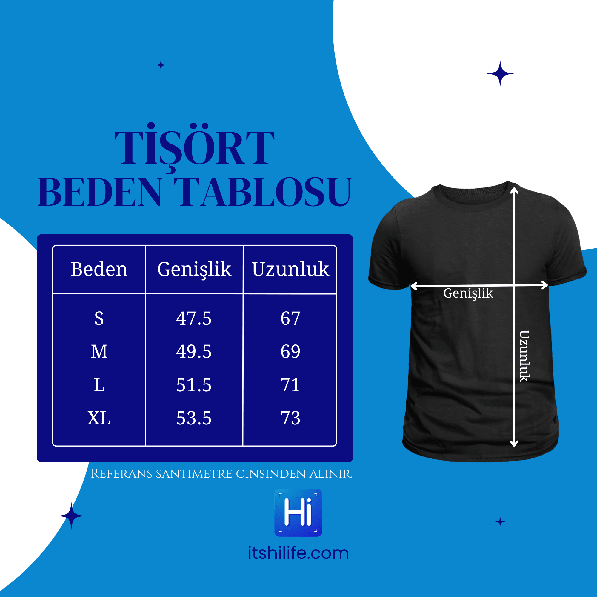 Hi Life Logo Unisex Tişört