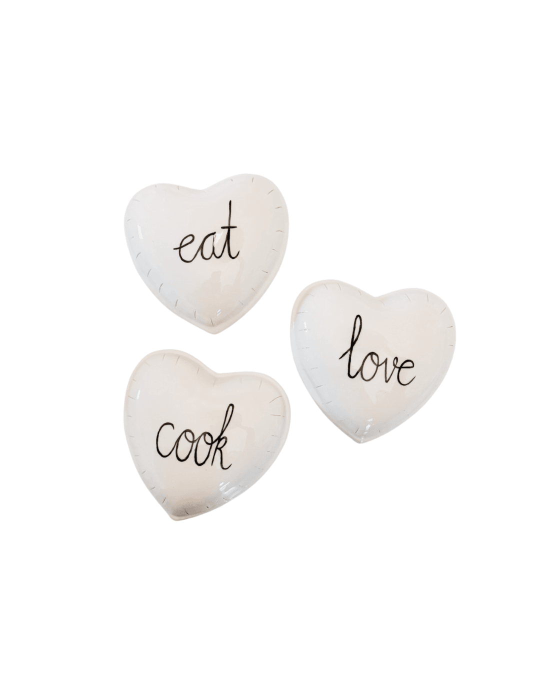 love+eat+cook Balon Duvar Süsü 3lü Set