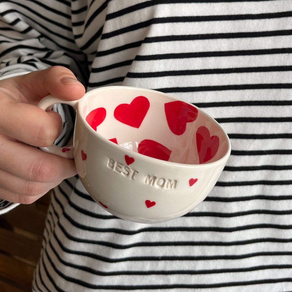 Best Mom Mug Red