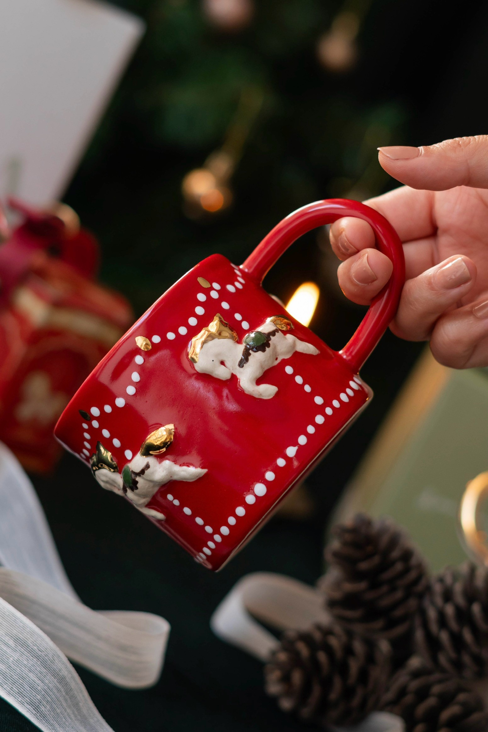 Carousel Cup - red