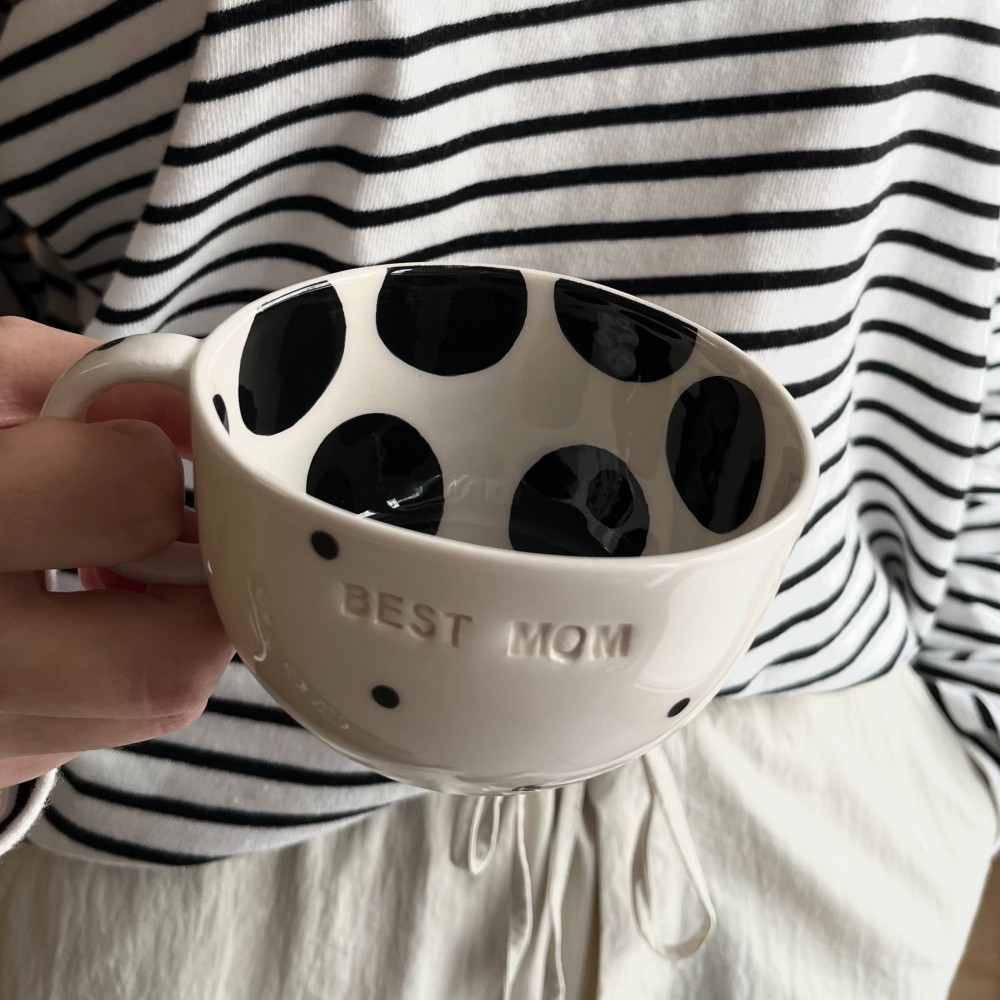 Best Mom Mug Black