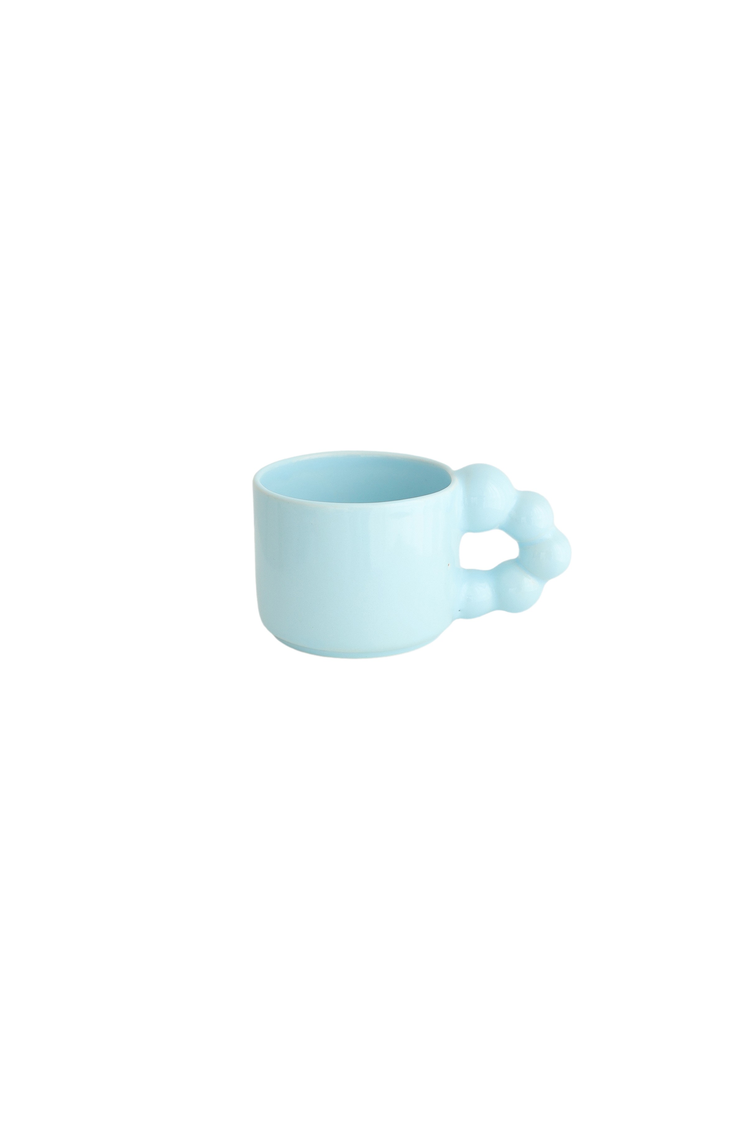 Bead Handle Mug - Mavi