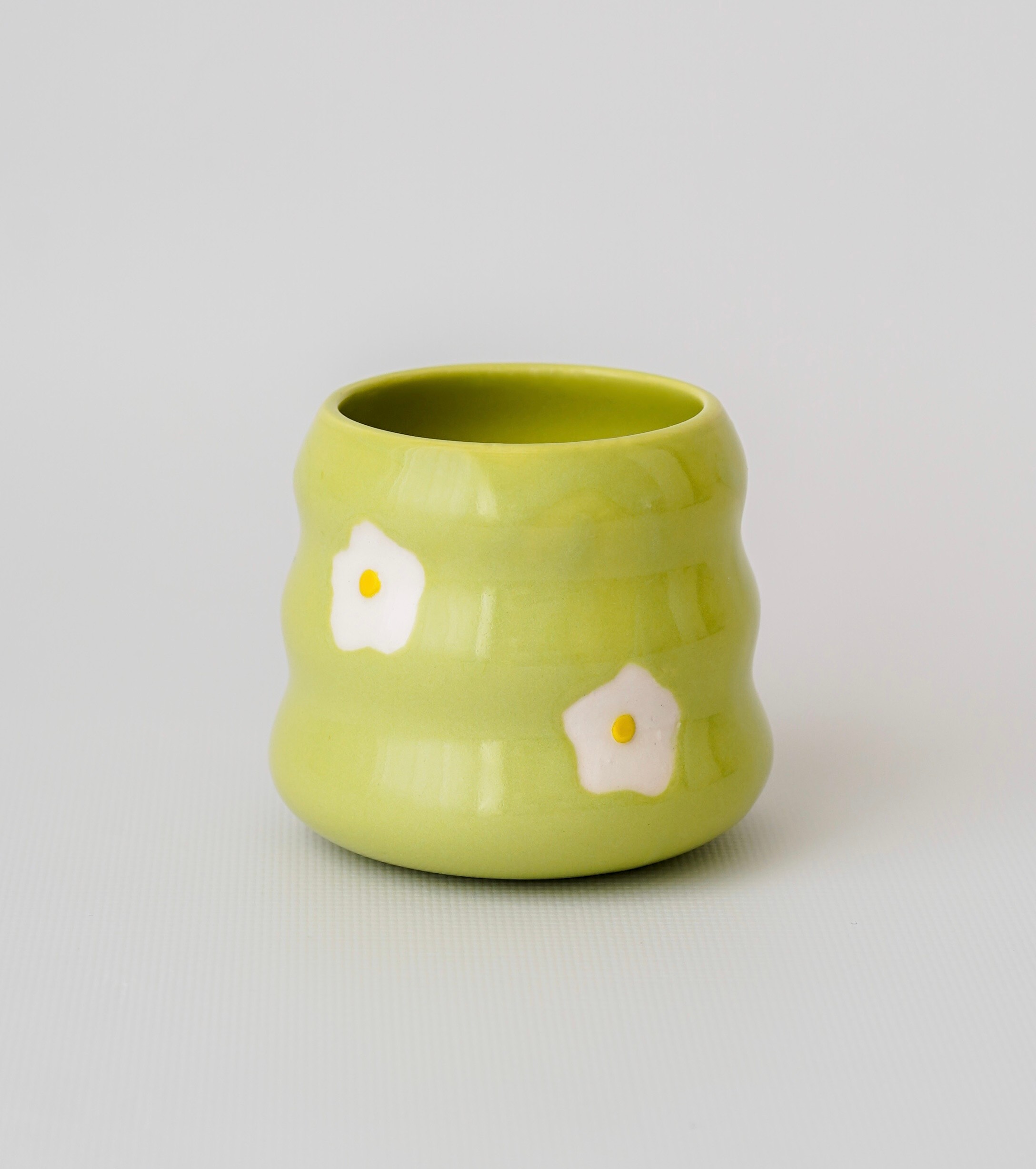 Daisy Flair Mug - Yeşil