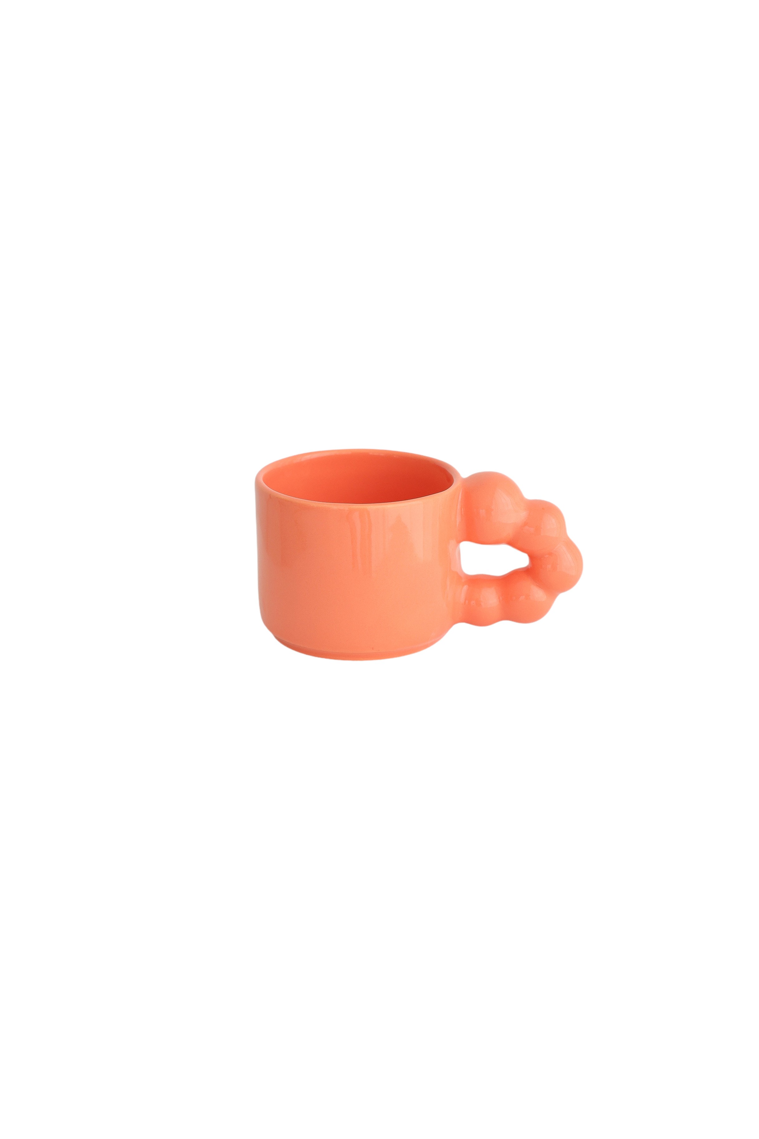 Bead Handle Mug - Turuncu