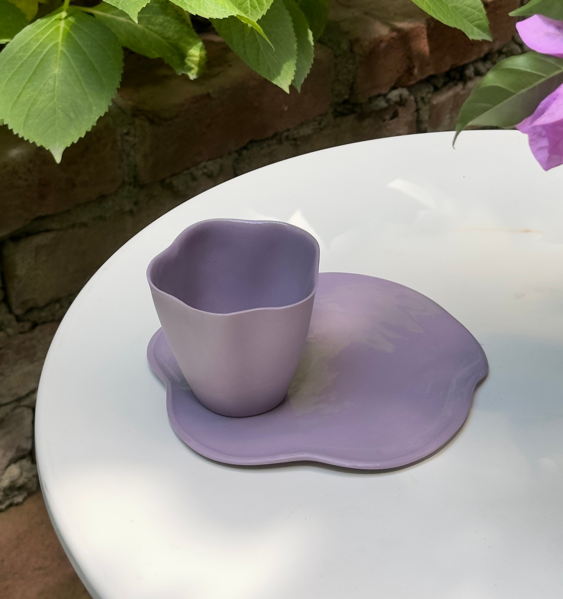 Bloom- Midi Mug - lilac