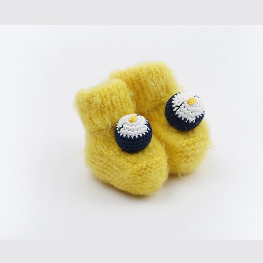 Yenidoğan Natural Bebek Amigurumi Hediyelik Set Sevimli Ayaklar Diş Kaşıyıcı, Patik, Müslin