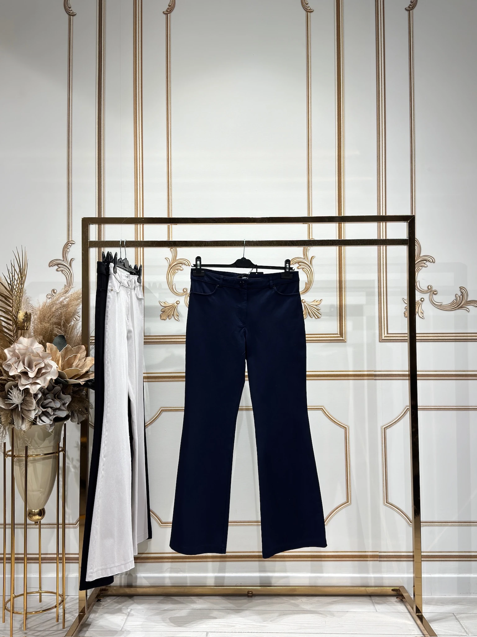 KANVAS İSPANYOL PAÇA PANTOLON