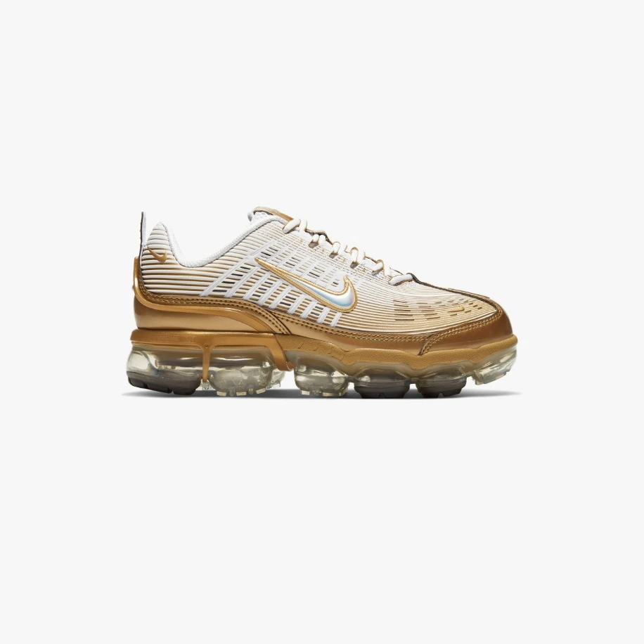 Nike Kadın AIR Vapormax 360 Koşu Ayakkabısı CK9670-101 (Renk Altın / Beden TR 40 US 8,5)
