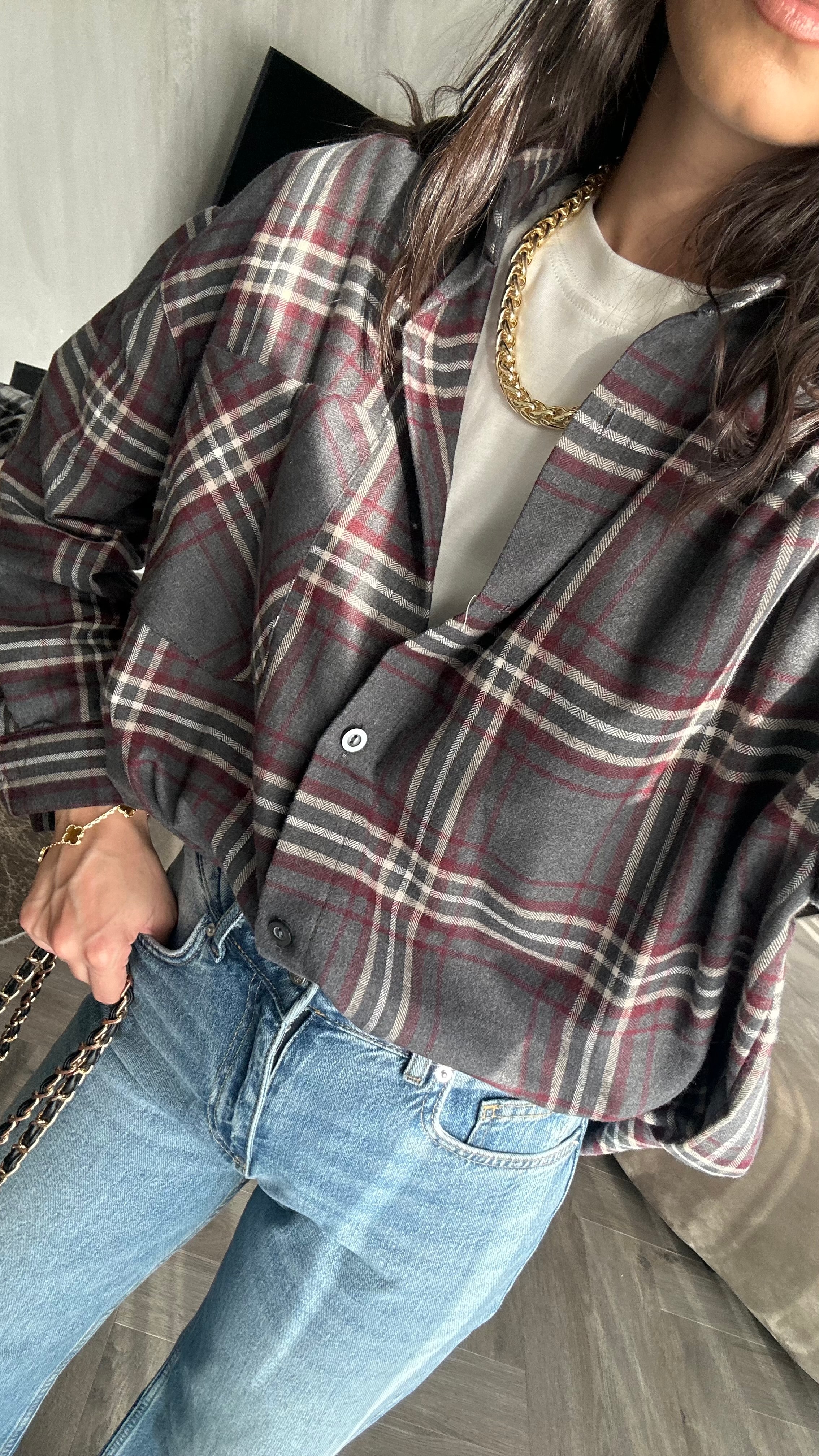 Oduncu Gömlek Oversize