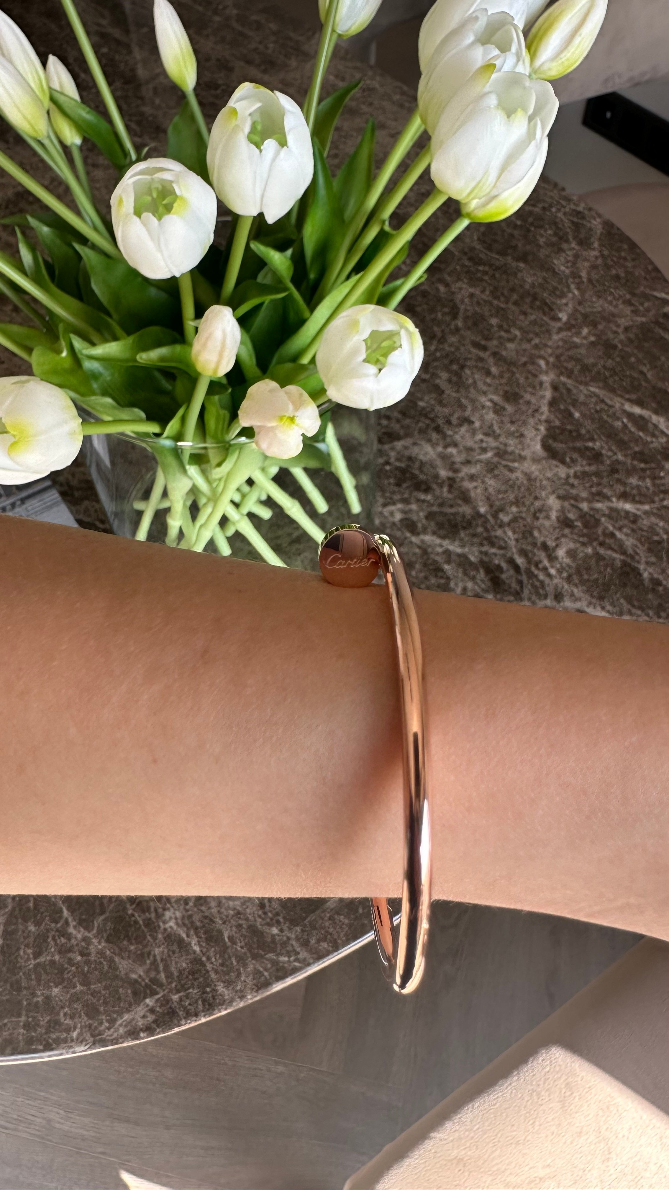 Crt Çivi Bileklik Rose Gold